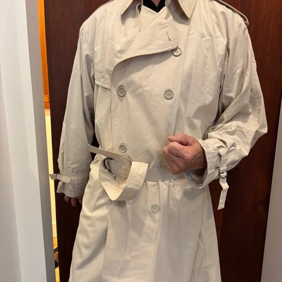 Emilio Sandrini Jackets Coats Vintage Mens Trenchcoat Poshmark